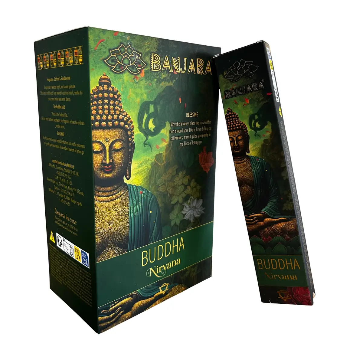 Banjara Buddha Rökelsepinnar Nirvana - produktbild 6