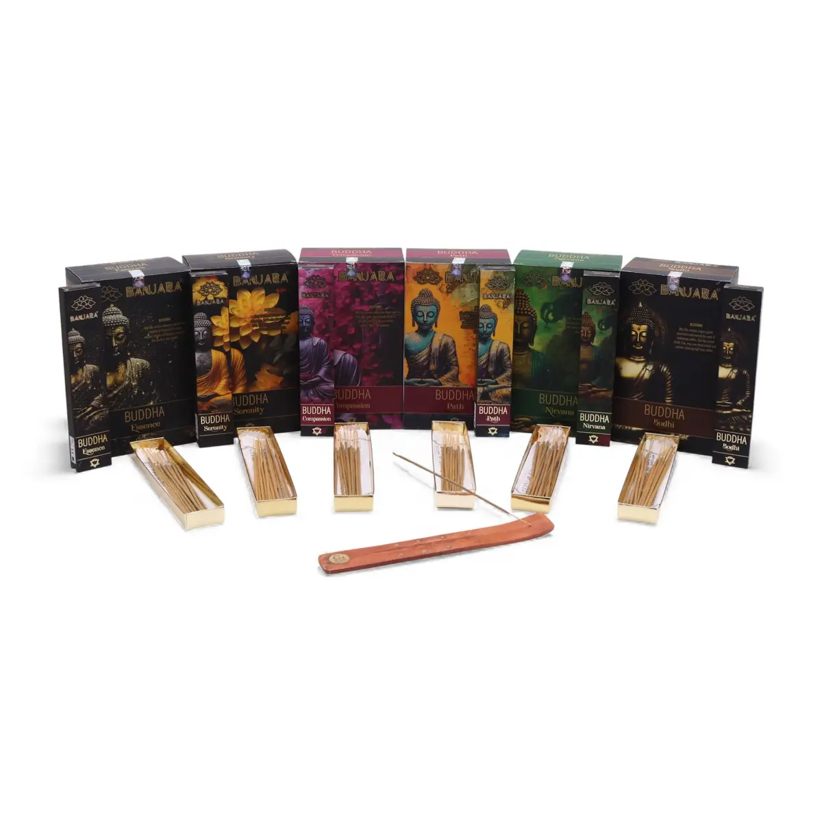 Banjara Buddha Rökelsepinnar Path - produktbild 5