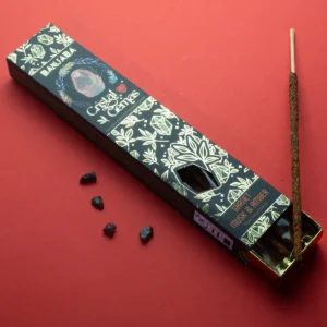 Banjara Crystal Gemas rökelsepinnar med granat, mysk och amber - produktbild 3