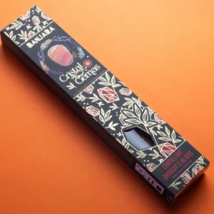 Banjara Crystal Gemas rökelsepinnar med karneol och Dragon's Blood-doft - produktbild 2
