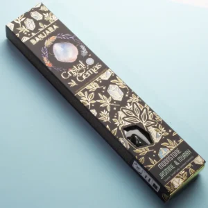 Banjara Crystal Gemas rökelsepinnar med månsten, jasmin och myrra - produktbild 3
