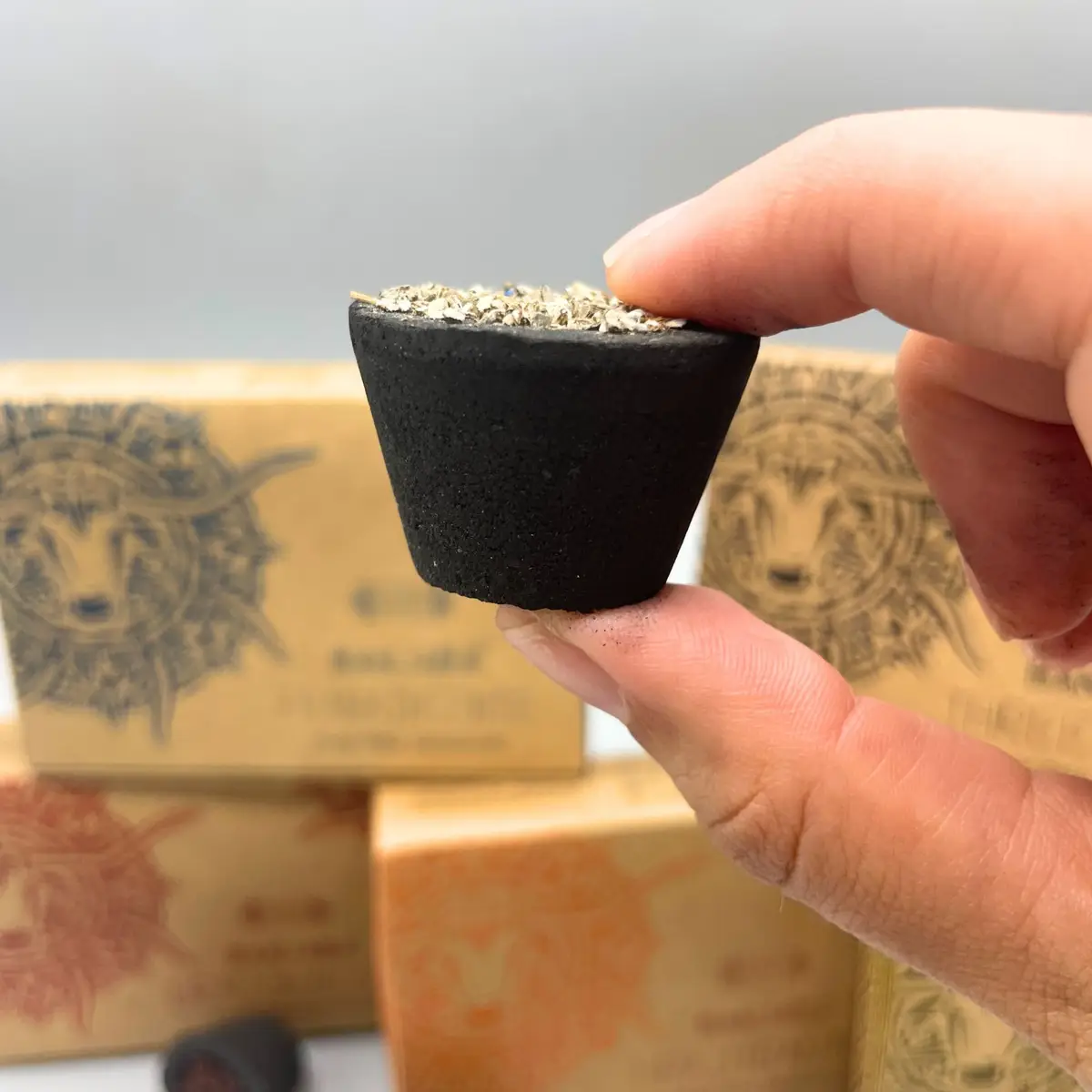 Banjara hartskoppar med Palo Santo-harts - produktbild 2