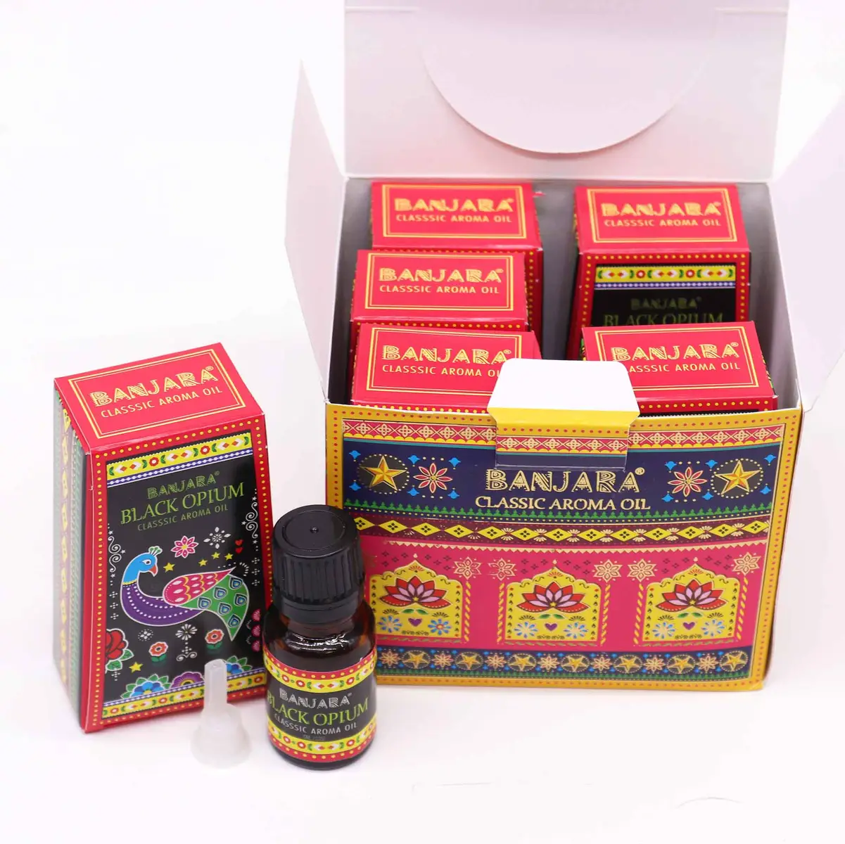 Banjara indisk doftolja 10 ml Black Opium - produktbild 2