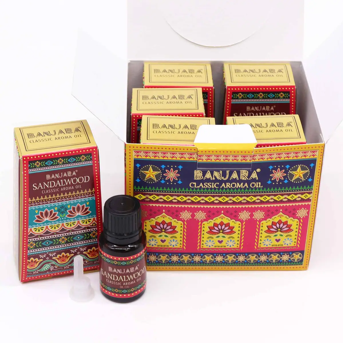 Banjara indisk doftolja Sandelträ 10 ml - produktbild 2