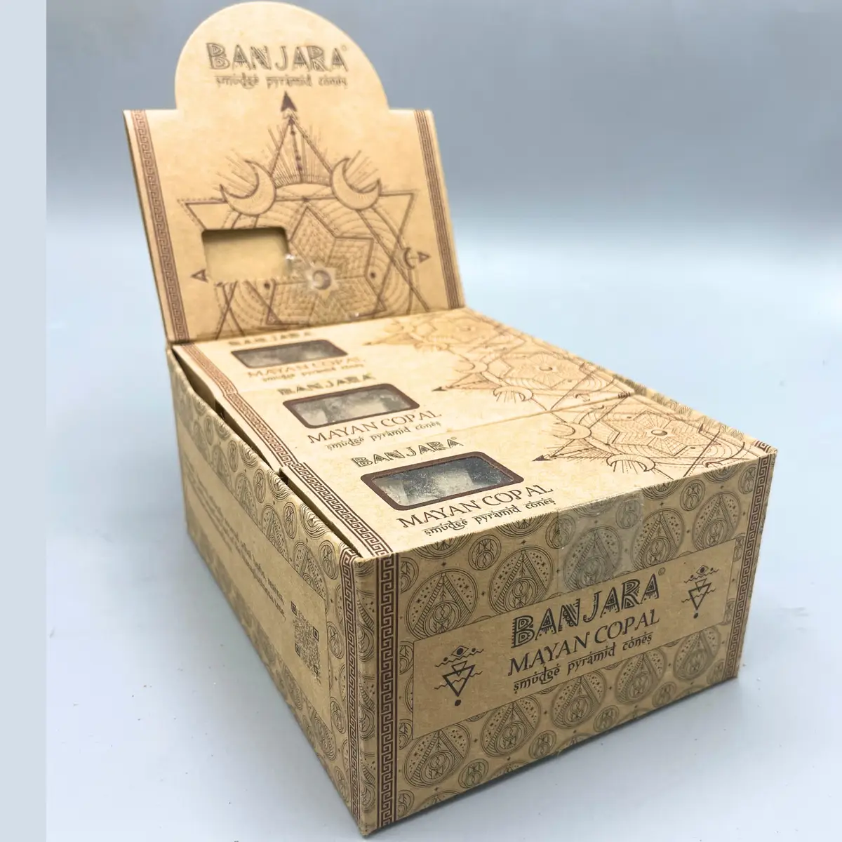 Banjara Smudge pyramidkoner med Mayan Copal - produktbild 8