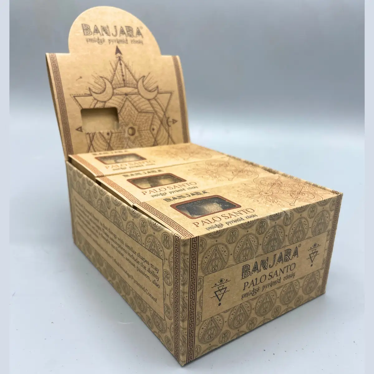Banjara Smudge pyramidkoner med Palo Santo - produktbild 5