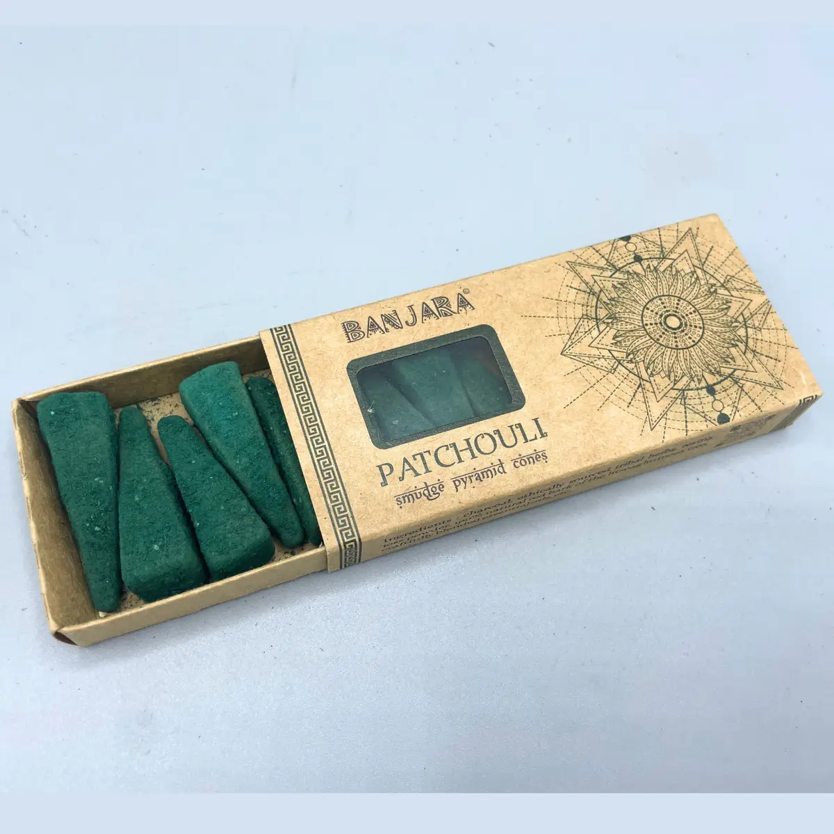 Banjara Smudge Pyramidkoner med Patchouli - produktbild 3
