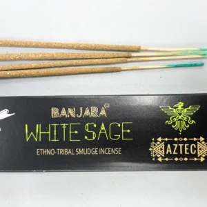 Banjara Tribal Rökelsepinnar med Vit Salvia för Rening - produktbild 2