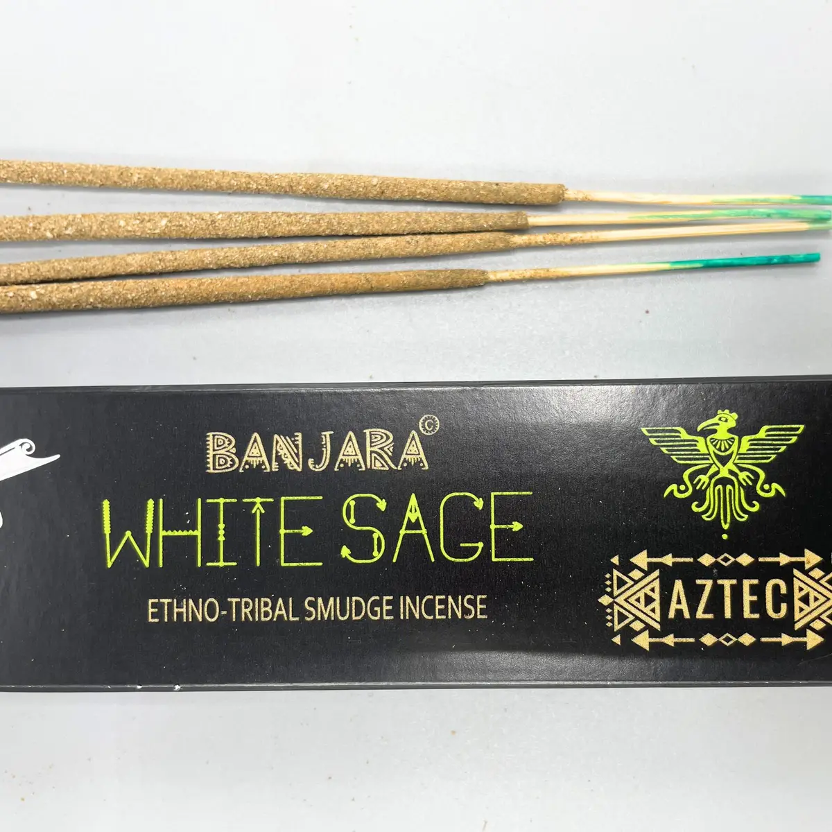 Banjara Tribal Rökelsepinnar med Vit Salvia för Rening - produktbild 2