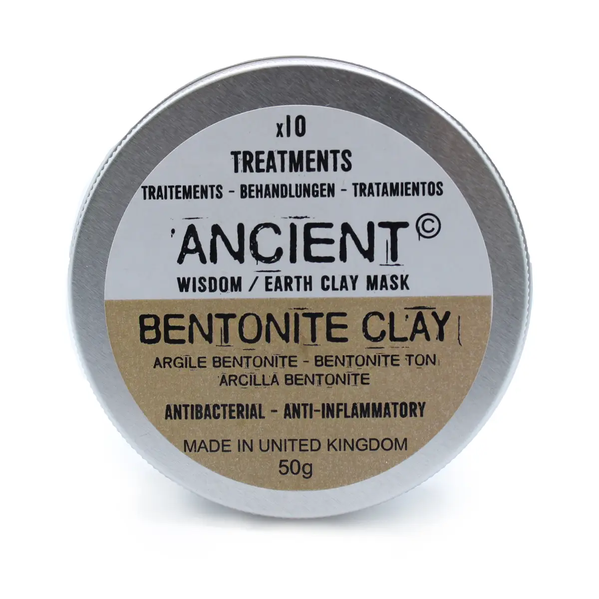 Bentonitlera för ansiktsmask 50 g - produktbild 3
