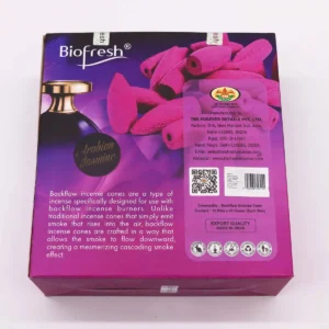 Biofresh Backflow Rökelsekoner Arabian Jasmine, 40-pack - produktbild 5