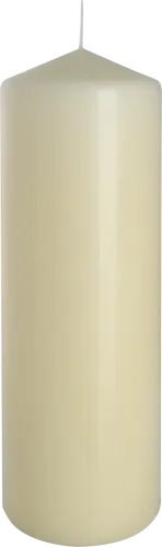 Blockljus 80x250 mm i elfenbensfärg - produktbild 2