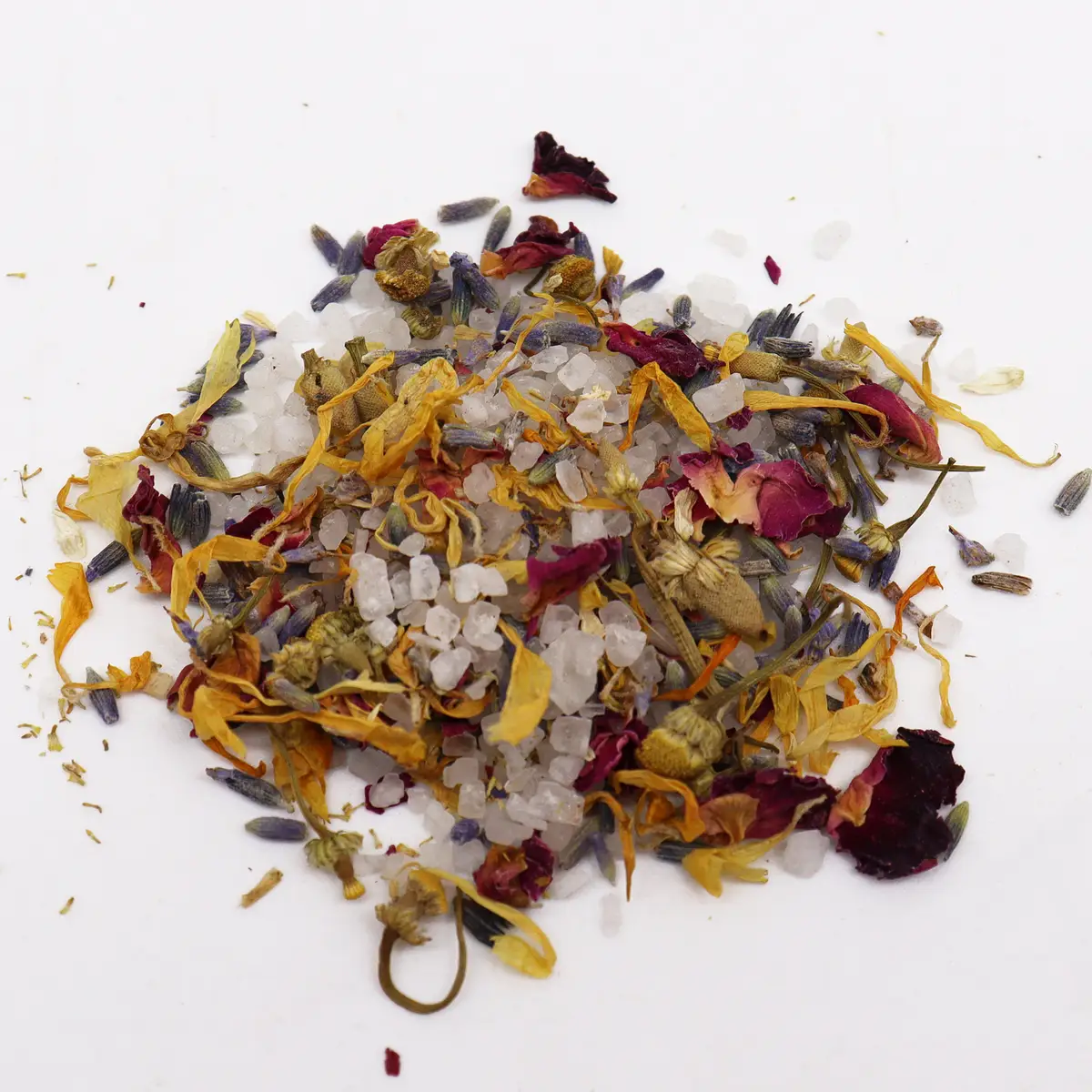 Blommigt badsalt med naturliga örter 140g - produktbild 4