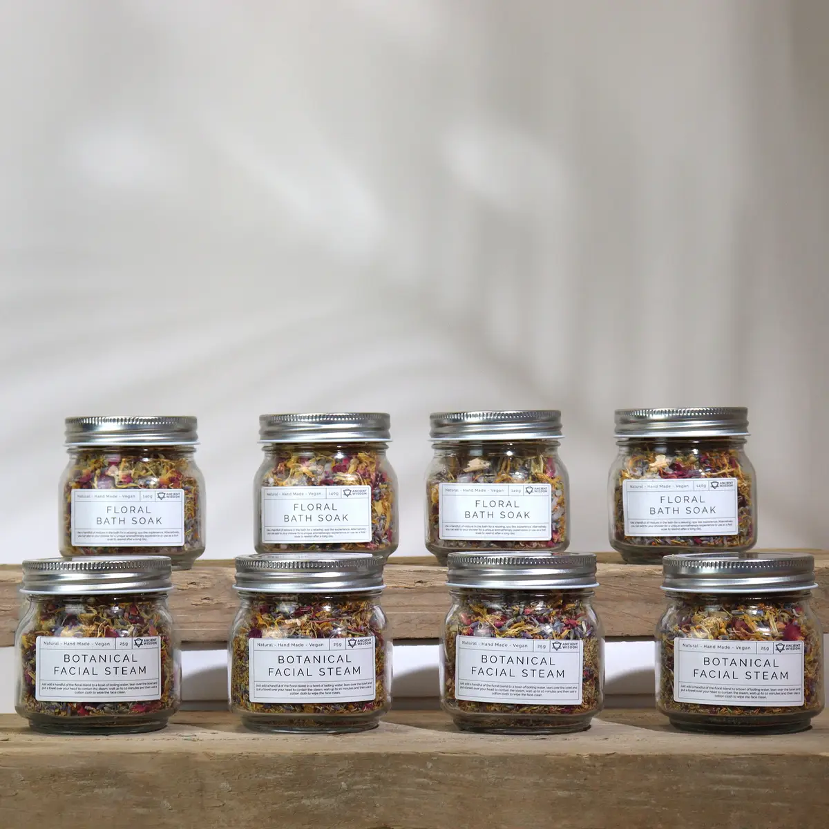 Blommigt badsalt med naturliga örter 140g - produktbild 7