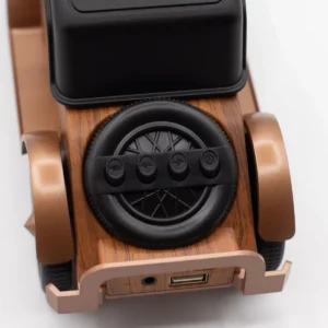 Bluetooth-högtalare och telefonhållare i retro bilmodell - produktbild 9