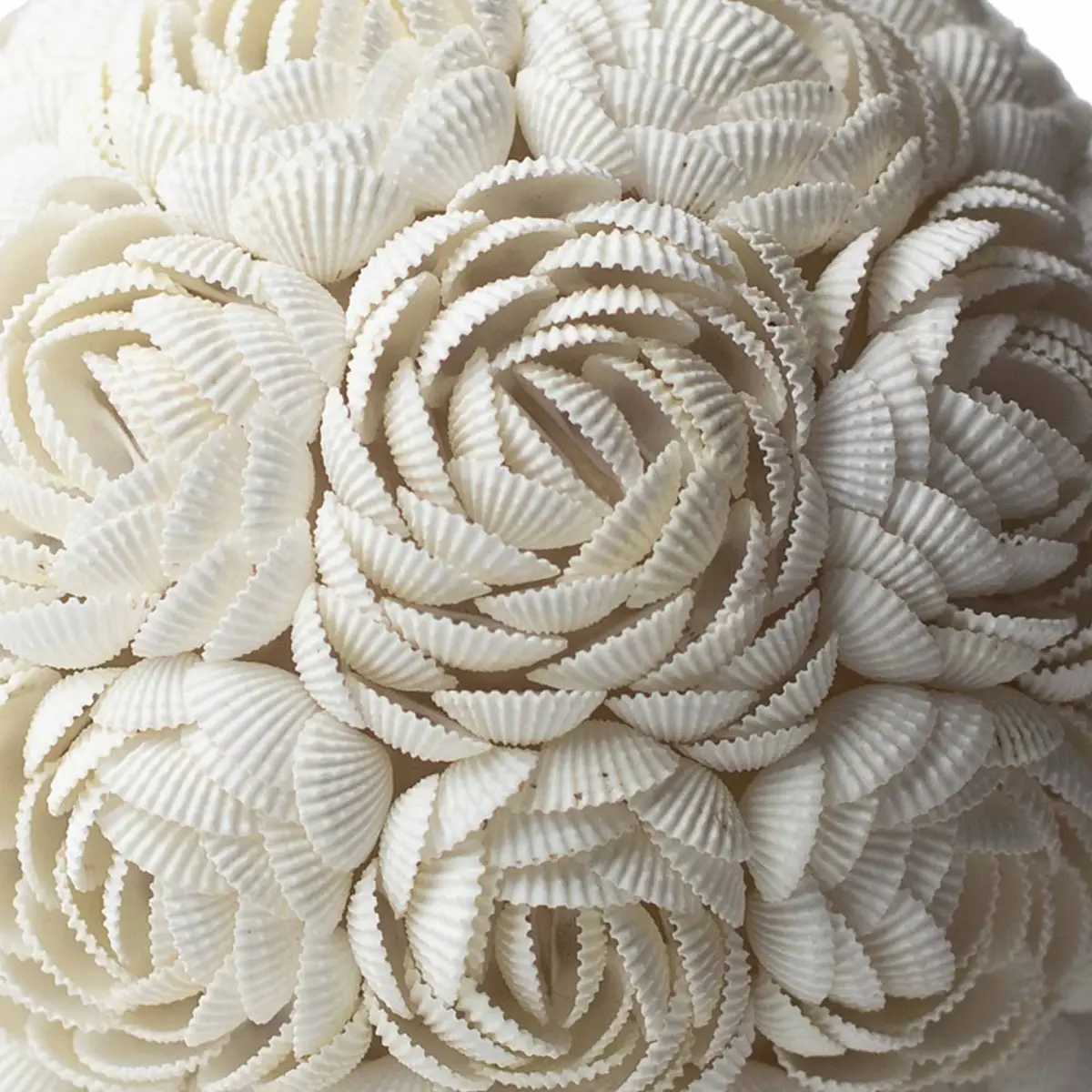 Bohemisk snäckskalslampa Rosglob 15 cm - produktbild 3