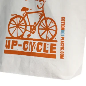 Bomullspåse Up Cycle med tryck - produktbild 6