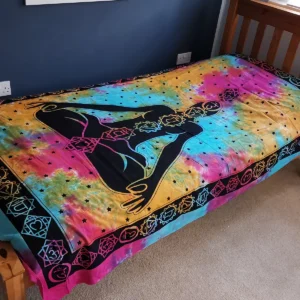 Bomullstäcke och väggbonad Chakra Buddha 130x200 cm - produktbild 2