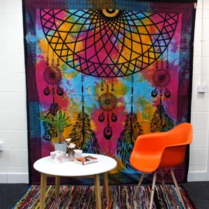 Bomullstäcke och väggbonad Dreamchatcher 230 x 200 cm - produktbild 3