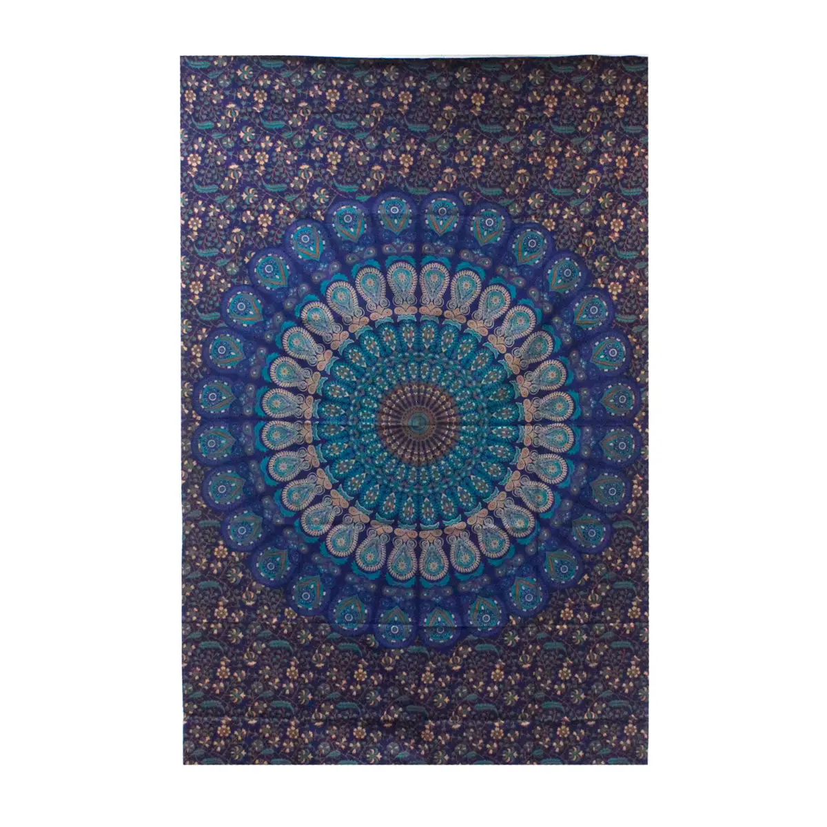 Bomullstäcke och väggbonad med klassisk mandala 230 x 200 cm - produktbild 4
