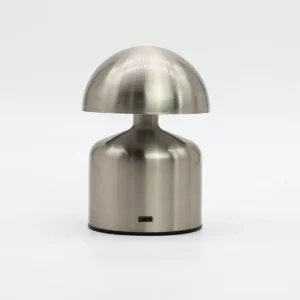Bordslampa med touchfunktion Dome Mushroom i silver - produktbild 5