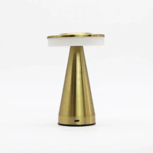 Bordslampa med touchfunktion i brons och guld - produktbild 5