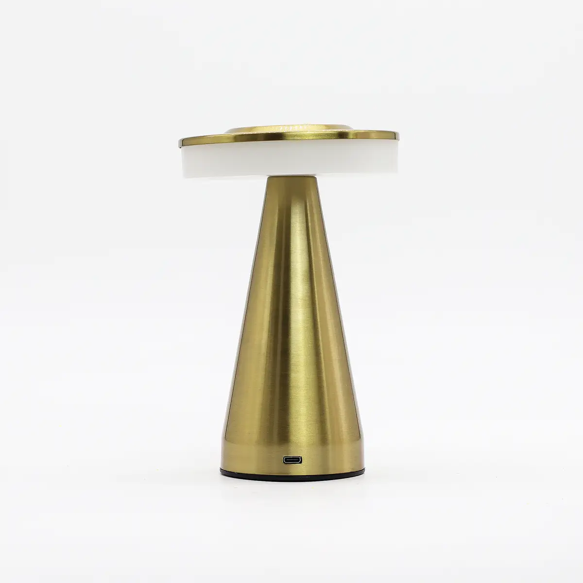 Bordslampa med touchfunktion i brons och guld - produktbild 5