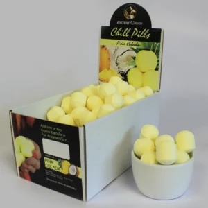 Box med 1,3 kg badbomber Pinacolada - produktbild 3
