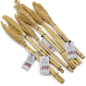Bukett med kantgräs i naturlig färg - produktbild 8