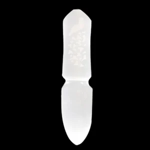 Ceremoniell kniv i selenit för frigörande av band - produktbild 3