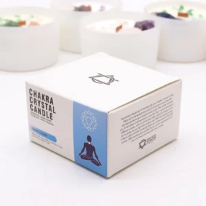 Chakra kristalljus för halschakrat med sodalit och jade - produktbild 4