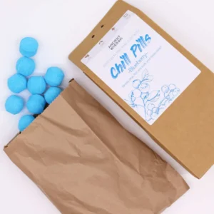 Chill Pills Presentpaket 350g med blåbärsdoft - produktbild 2