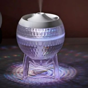 Clear Humidifier Mondo Planet - USB - Färgomslag (nedåtriktat ljus) - produktbild 5