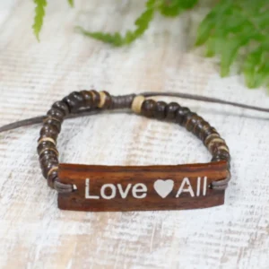 Coco Armband med Budskap LoveAll - produktbild 2