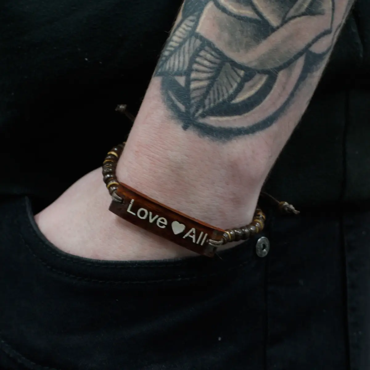 Coco Armband med Budskap LoveAll - produktbild 3