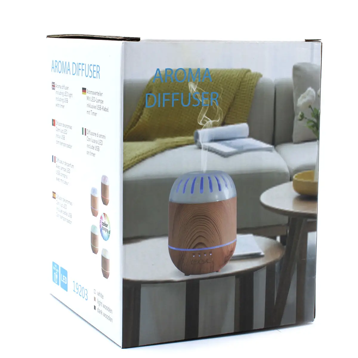 Copenhagen Atomiser - USB - Färgskiftande LED - Timer - produktbild 3