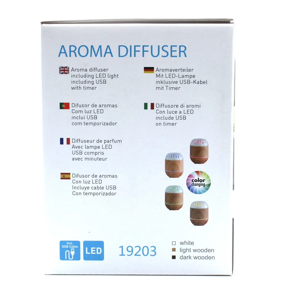 Copenhagen Atomiser - USB - Färgskiftande LED - Timer - produktbild 4