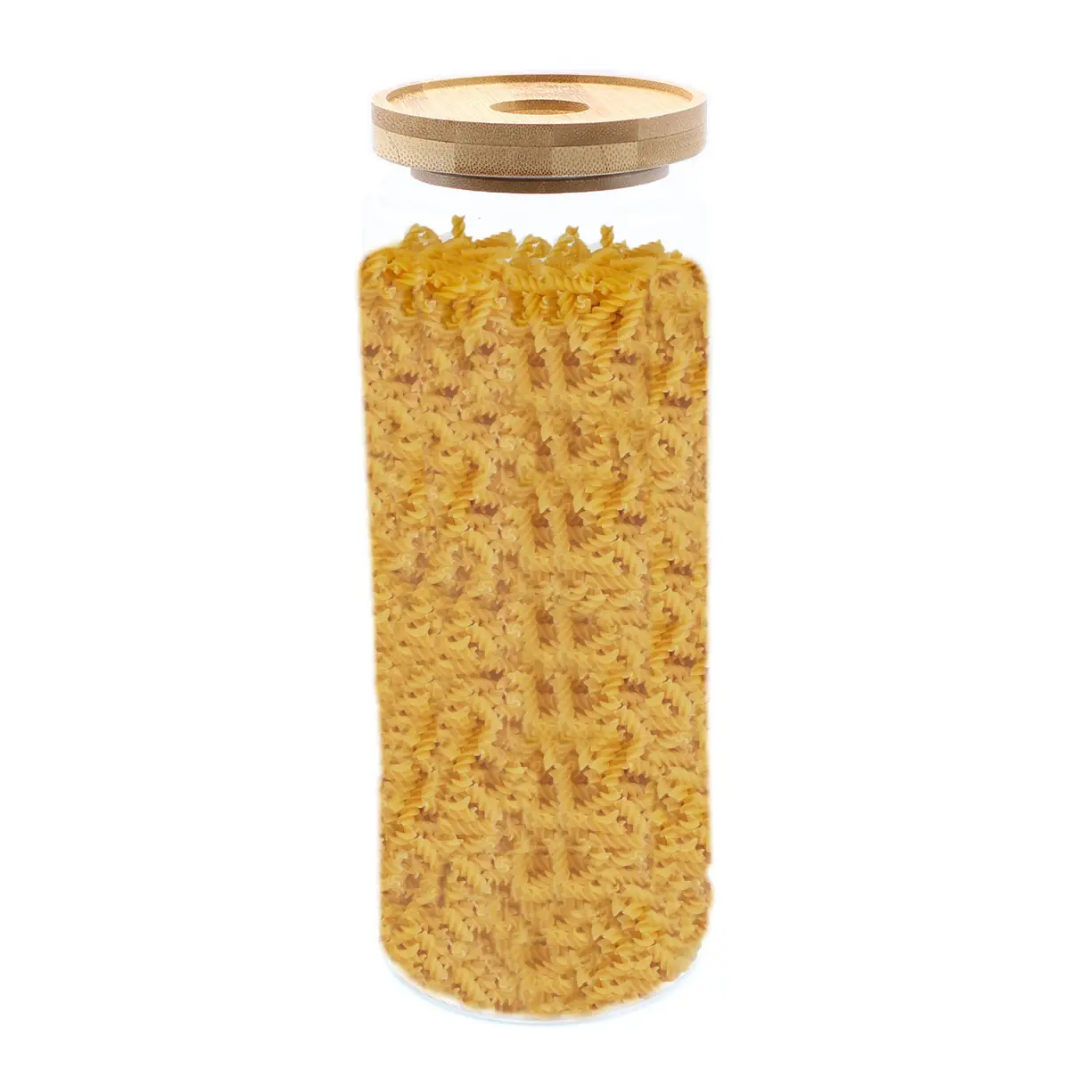 Cottage glasburk med bambulock 20 cm - produktbild 6