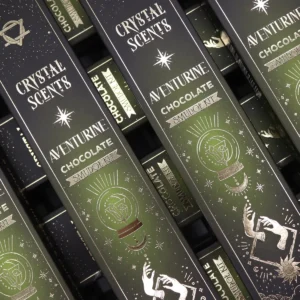 Crystal Scents Rökelsepinnar för Rening med Aventurin och Chokladdoft - produktbild 7