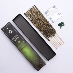 Crystal Scents Rökelsepinnar för Rening med Jade och Kryddig Doft - produktbild 2