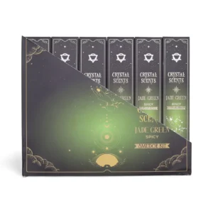 Crystal Scents Rökelsepinnar för Rening med Jade och Kryddig Doft - produktbild 4