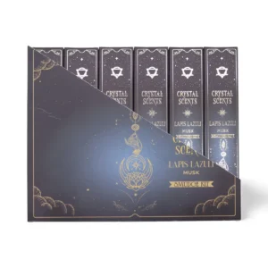 Crystal Scents Rökelsepinnar för Rening med Lapis Lazuli och Muskdoft - produktbild 5