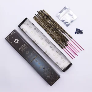 Crystal Scents Rökelsepinnar för Rening med Lapis Lazuli och Muskdoft - produktbild 6