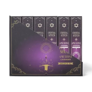 Crystal Scents rökelsepinnar med lavendel och ametist - produktbild 2