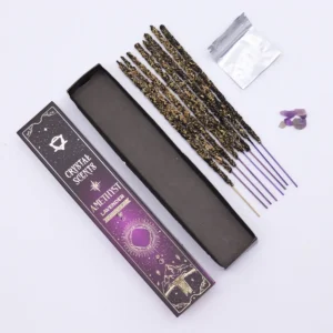 Crystal Scents rökelsepinnar med lavendel och ametist - produktbild 5