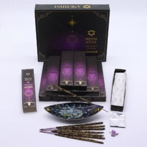 Crystal Scents rökelsepinnar med lavendel och ametist - produktbild 6