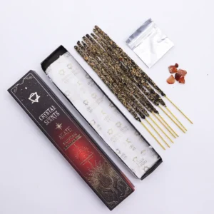 Crystal Scents rökelsepinnar med röd agat och saffran - produktbild 6