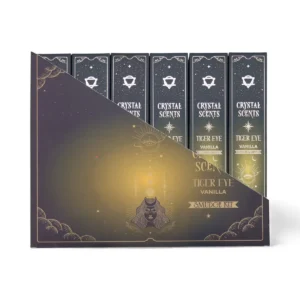Crystal Scents rökelsepinnar med tigeröga och vaniljdoft - produktbild 2