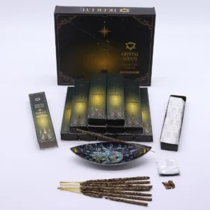 Crystal Scents rökelsepinnar med tigeröga och vaniljdoft - produktbild 5