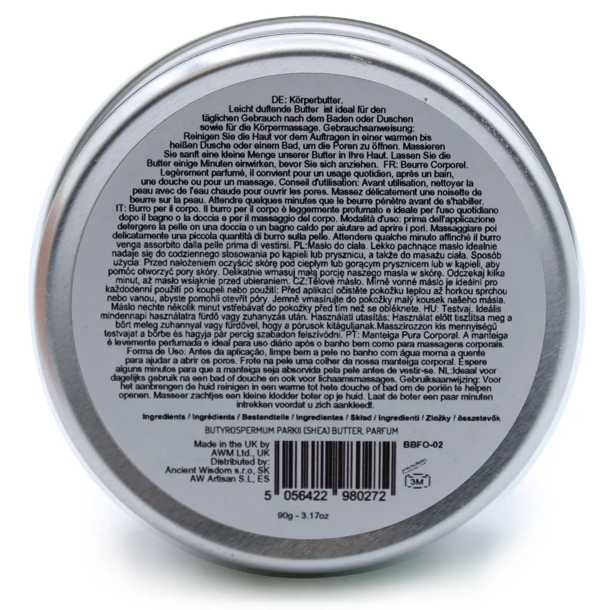 Doftande Sheasmör Body Butter 90g Crazy Mango - produktbild 3